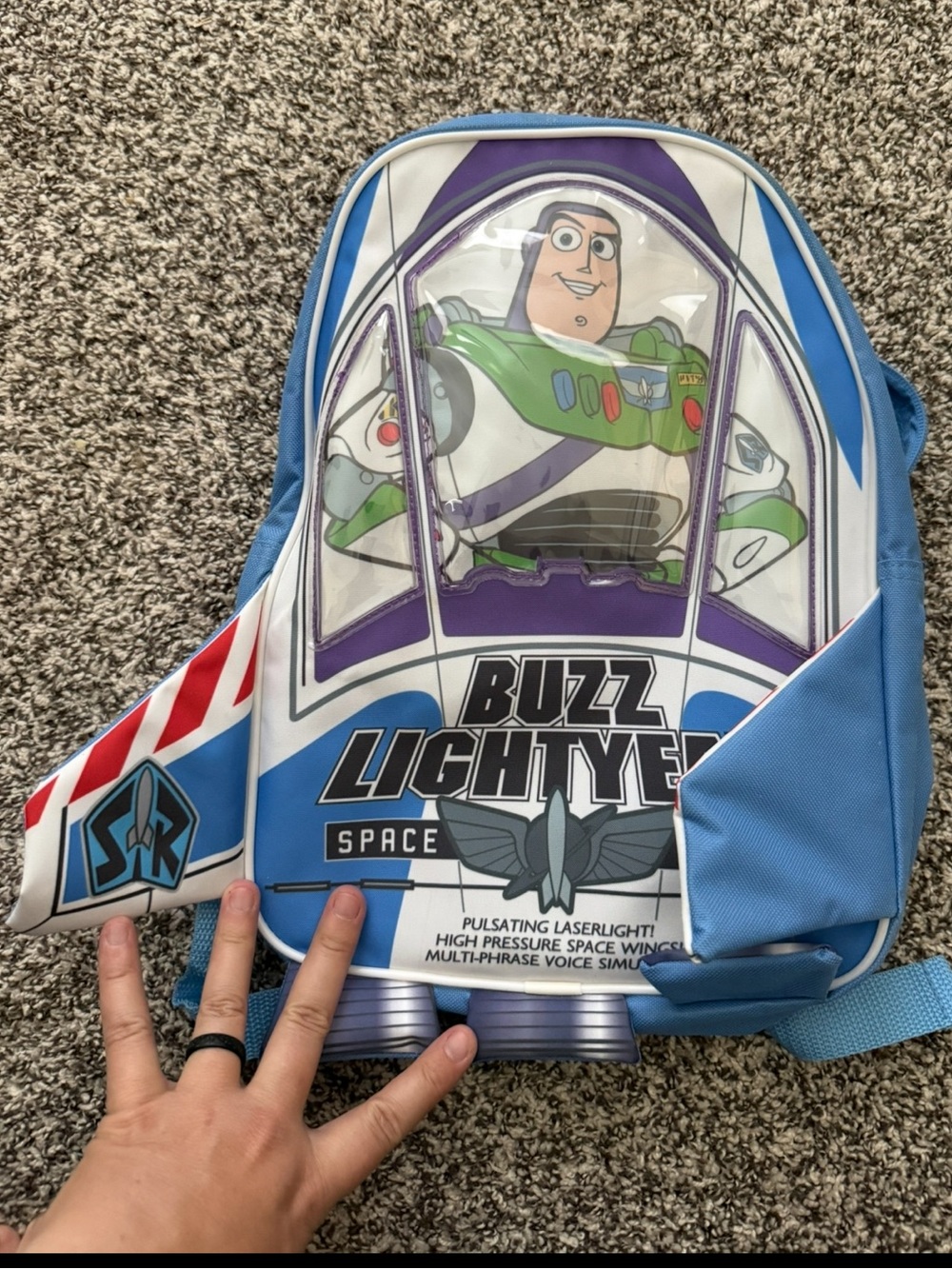 Disney Toy Story’s Buzz Lightyear Space Ranger mini backpack
